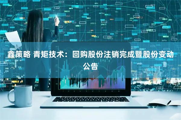 鑫策略 青矩技术：回购股份注销完成暨股份变动公告